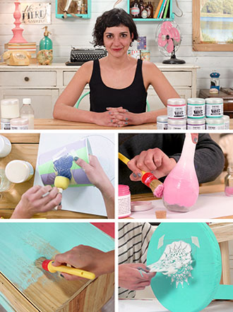 Pintura Chalk Paint: efecto tiza para tus muebles